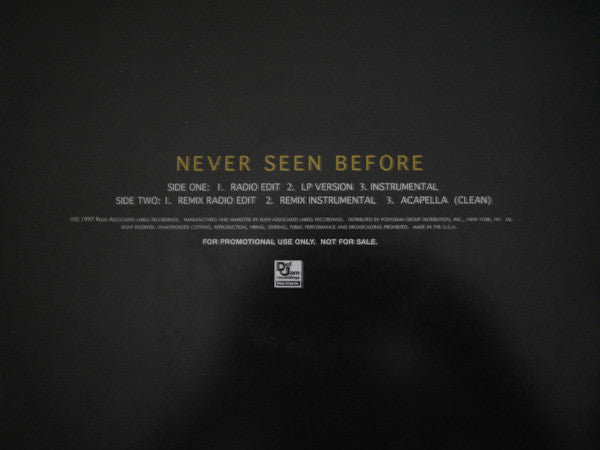 EPMD : Never Seen Before (12", Promo)
