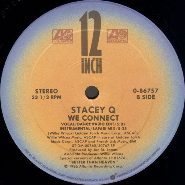 Stacey Q : We Connect (12")