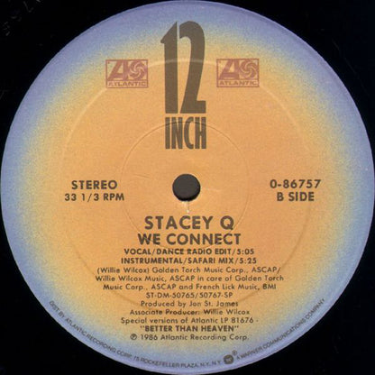 Stacey Q : We Connect (12")