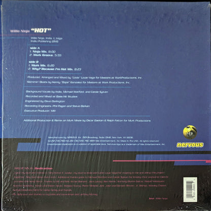 Willie Ninja : Hot (12")