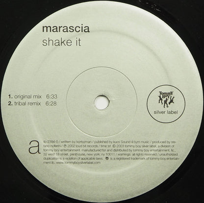 Marascia : Shake It (12")