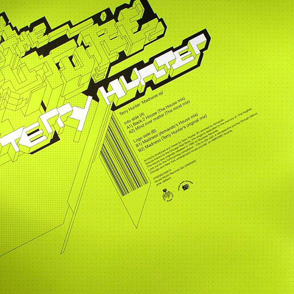Terry Hunter : Madness EP (12", EP, RE)