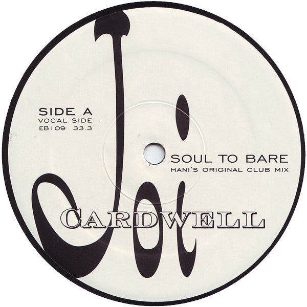 Joi Cardwell : Soul To Bare (12")