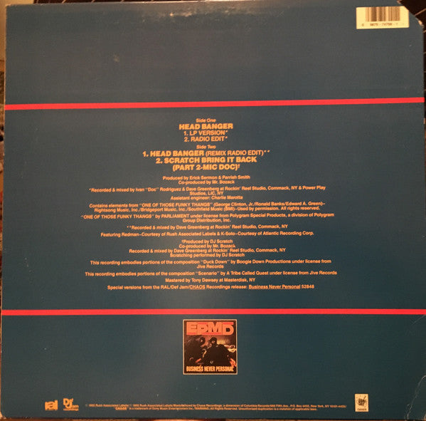EPMD : Head Banger (12")