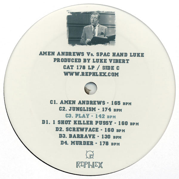 Amen Andrews Vs. Spac Hand Luke : Amen Andrews Vs. Spac Hand Luke (2xLP, Album)