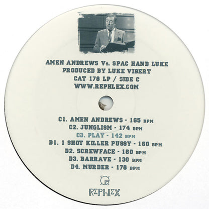Amen Andrews Vs. Spac Hand Luke : Amen Andrews Vs. Spac Hand Luke (2xLP, Album)
