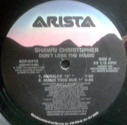 Shawn Christopher : Don't Lose The Magic (12", Promo)