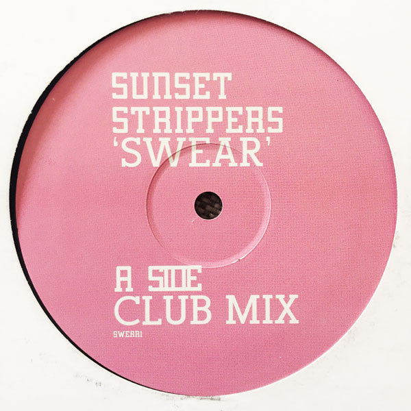 Sunset Strippers : Swear (12", Promo)