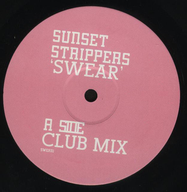 Sunset Strippers : Swear (12", Promo)