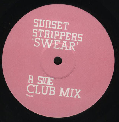 Sunset Strippers : Swear (12", Promo)