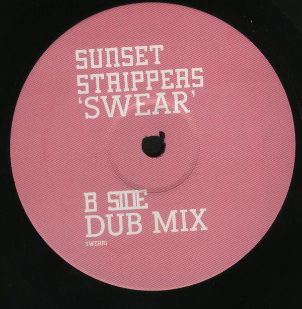 Sunset Strippers : Swear (12", Promo)
