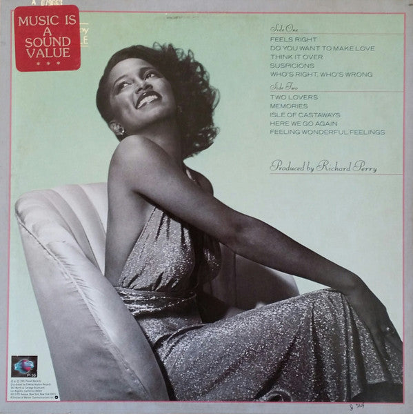 Marva King : Feels Right (LP, Album, Promo)