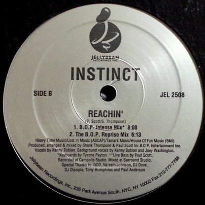 Instinct (8) : Reachin' (12")