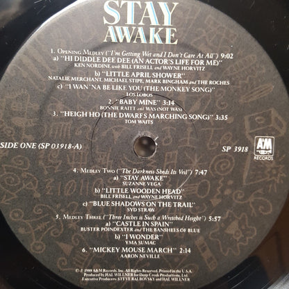 Various : Stay Awake (Various Interpretations Of Music From Vintage Disney Films) (LP, Album)