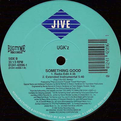 UGK'z* : Something Good (12")