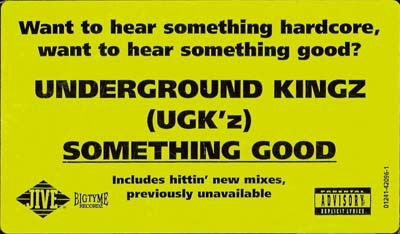 UGK'z* : Something Good (12")