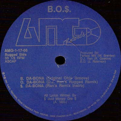 B.O.$. : Da-Bona / The Mic Terrorist (12")