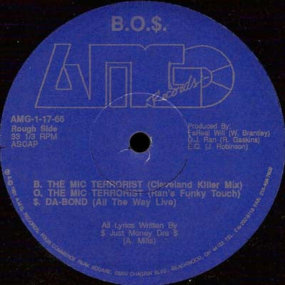 B.O.$. : Da-Bona / The Mic Terrorist (12")