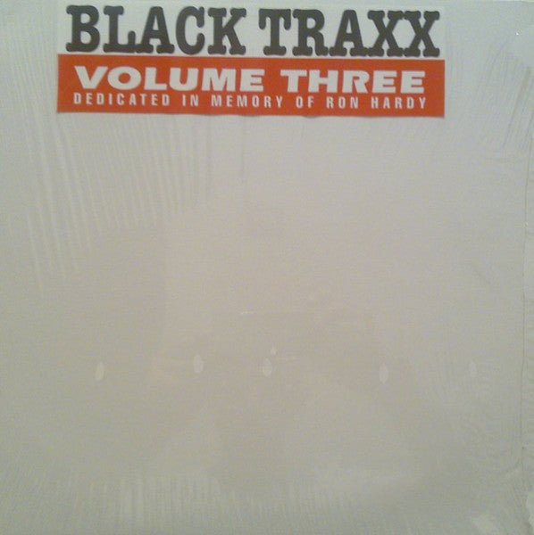 Black Traxx : Volume Three (12")