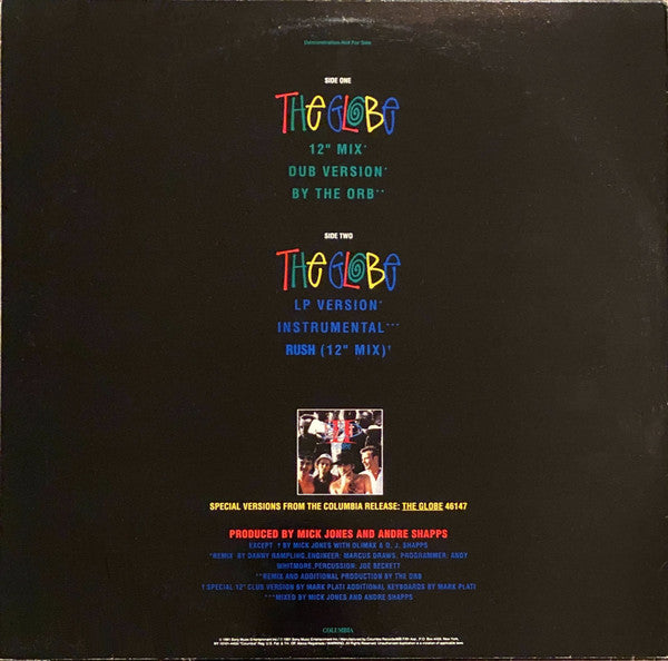 Big Audio Dynamite II : The Globe (12", Single, Promo)