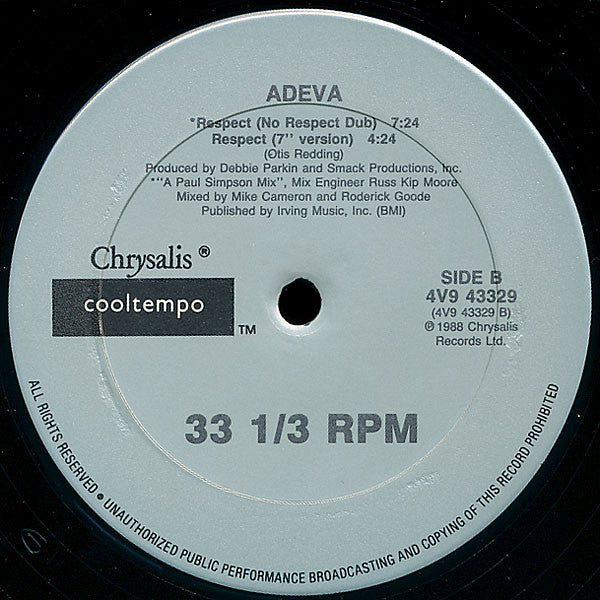 Adeva : Respect (12")