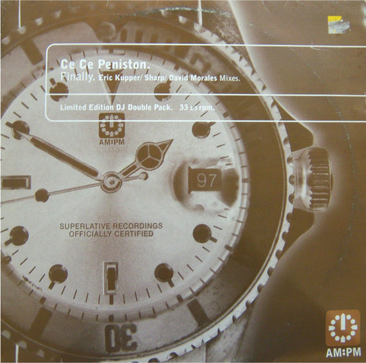 Ce Ce Peniston : Finally (Eric Kupper / Sharp / David Morales Mixes) (2x12", Ltd)