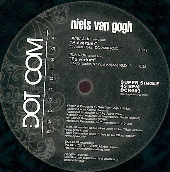 Niels Van Gogh : Pulverturm (2006 Remixes) (12")