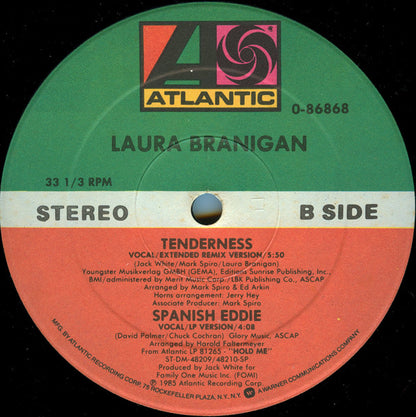 Laura Branigan : Spanish Eddie (12", Maxi)