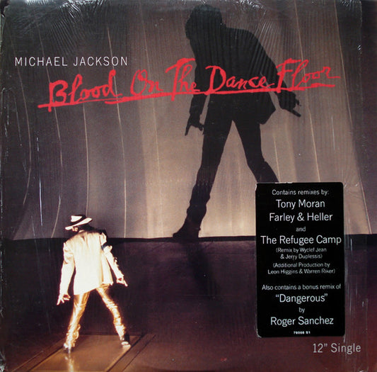 Michael Jackson : Blood On The Dance Floor (12")