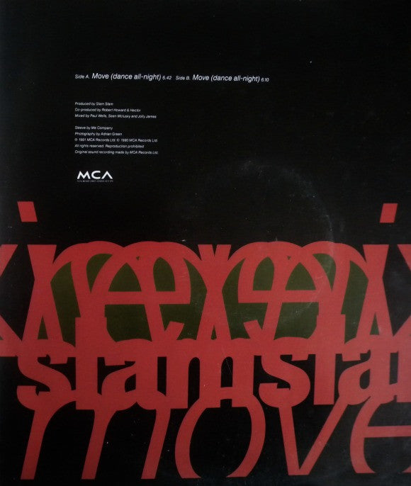 Slam Slam : Move! (Remix) (12")