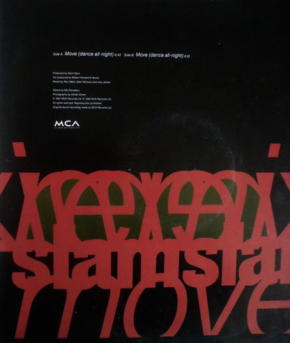 Slam Slam : Move! (Remix) (12")