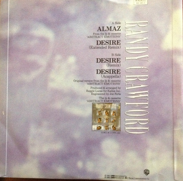 Randy Crawford : Almaz / Desire (12")
