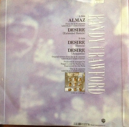 Randy Crawford : Almaz / Desire (12")