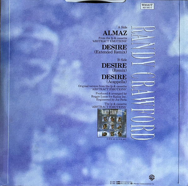 Randy Crawford : Almaz / Desire (12")