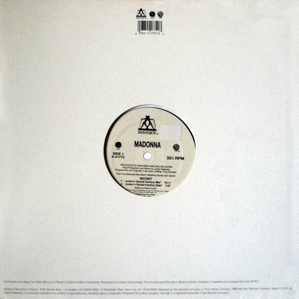 Madonna : Secret (12")