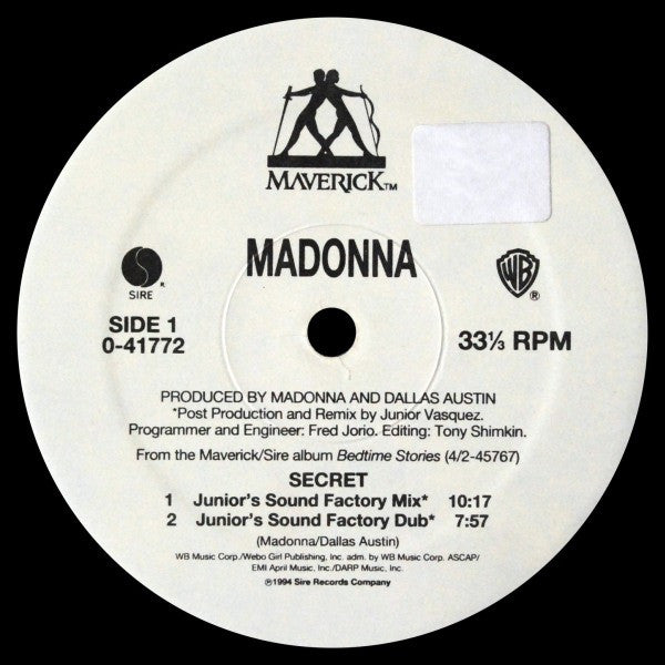 Madonna : Secret (12")