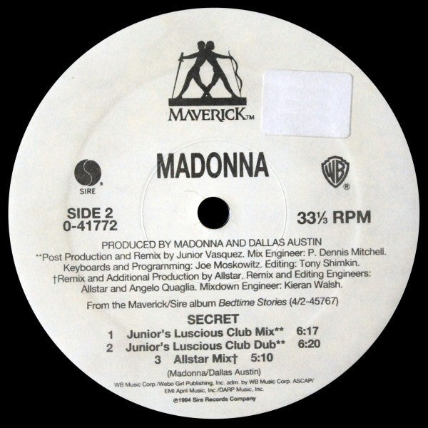 Madonna : Secret (12")