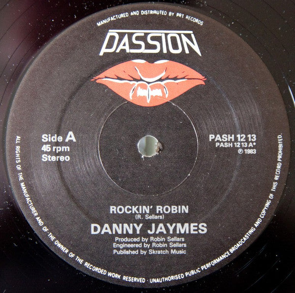 Danny Jaymes : Rockin' Robin (12", Com)