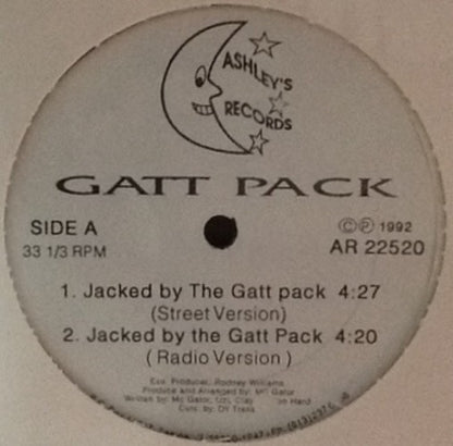 Gatt Pack : Jacked By The Gatt Pack (12")