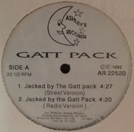 Gatt Pack : Jacked By The Gatt Pack (12")