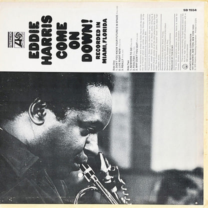Eddie Harris : Come On Down! (LP, Album, Mono, Promo)