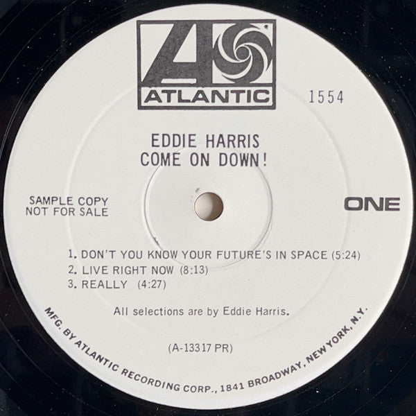 Eddie Harris : Come On Down! (LP, Album, Mono, Promo)