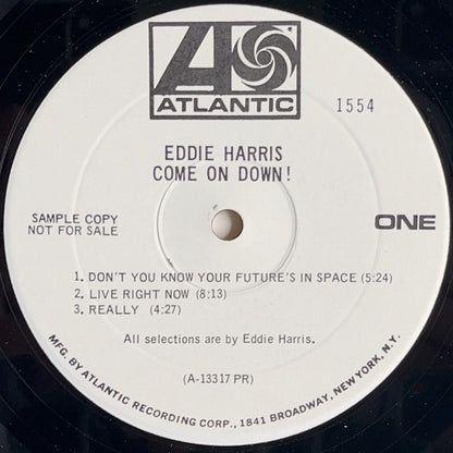 Eddie Harris : Come On Down! (LP, Album, Mono, Promo)