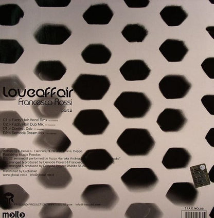 Francesco Rossi : Loveaffair Part 2 (12")