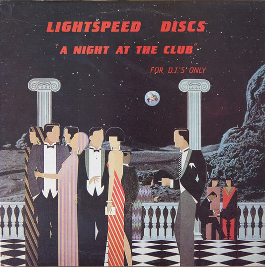 Various : Lightspeed Discs "A Night At The Club" (12", Maxi, Pic)