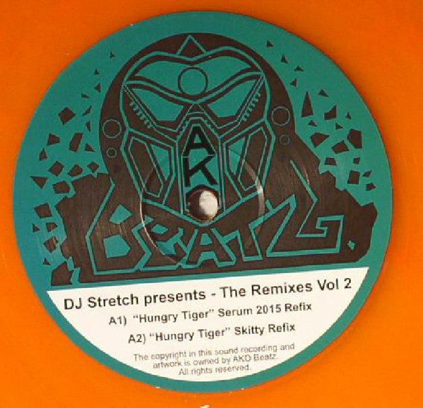 DJ Stretch : DJ Stretch Presents - The Remixes Vol 2 (12", Ltd, Ora)