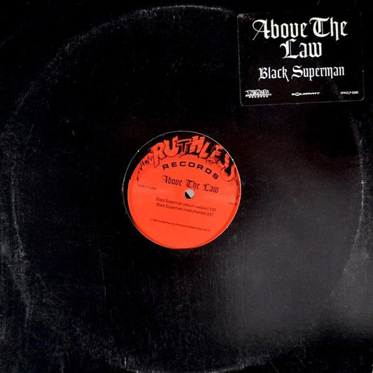 Above The Law : Black Superman (12", Maxi, Promo)