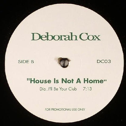 Deborah Cox : House Is Not A Home (12", Unofficial)