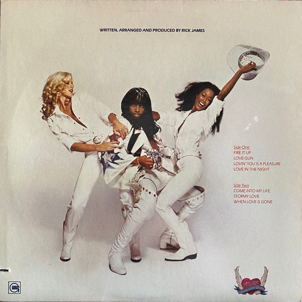 Rick James : Fire It Up (LP, Album)