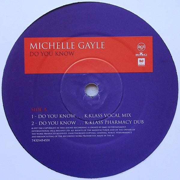 Michelle Gayle : Do You Know (12")